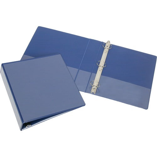 SKILCRAFT  View Binder,Round Ring,w/Pockets,1" Cap,Letter-size,BE