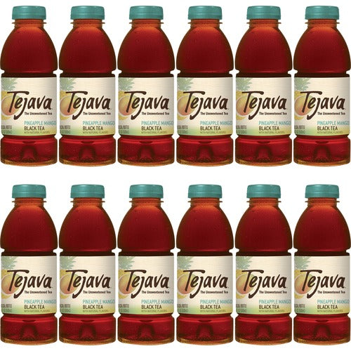 Crystal Geyser Water Co.  Tea, Bottle, Pineapple, 16.9 fl oz, 12/CT, Multi