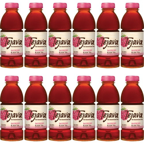 Crystal Geyser Water Co.  Tea, Bottle, Raspberry, 16.9 fl oz, 12/CT, Multi