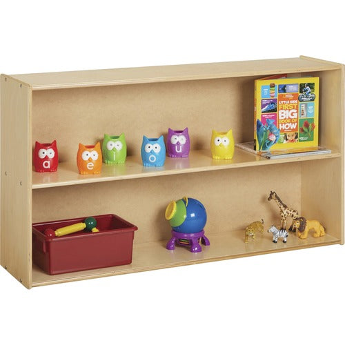 Jonti-Craft, Inc.  Storage Unit,2-Shelf,Undivided,48"x12"x26-1/2",Baltic