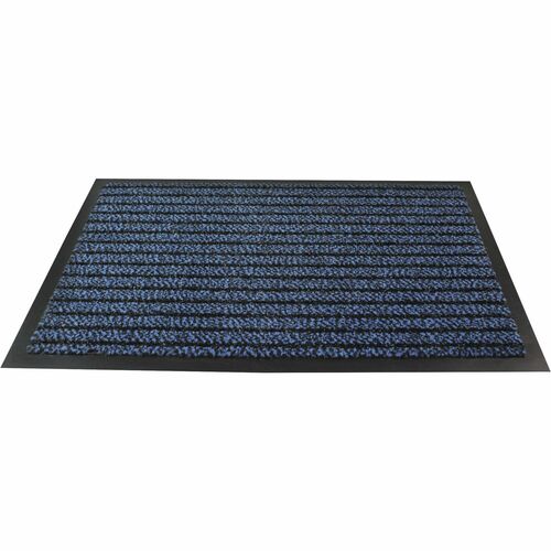FloorTex  Door Mat, Ultimat, 24"Wx32"H, Blue-FLRFR42432ULTBL