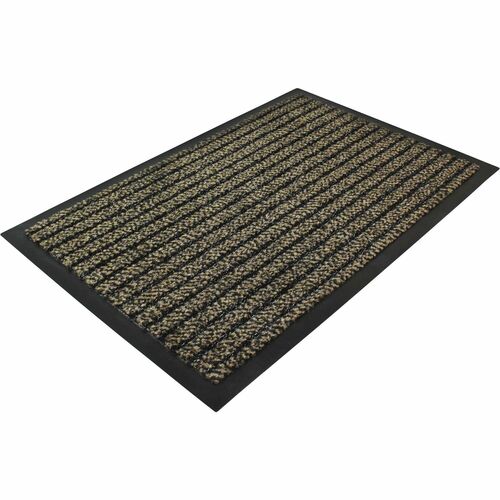 FloorTex  Door Mat, Ultimat, 24"Wx32"H, Brown-FLRFR42432ULTBR
