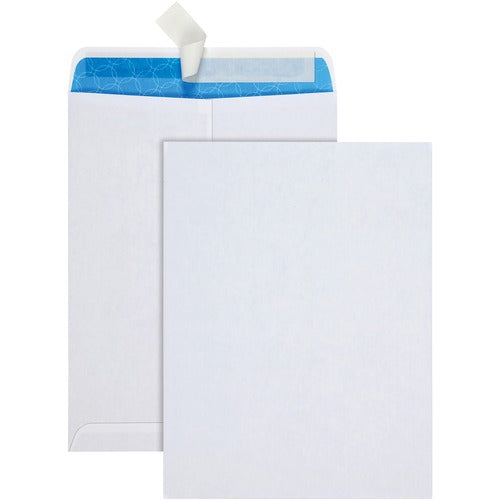 Quality Park  Catalog Envelopes, Redi-Strip,Tint, 9"x12", 100/BX, White