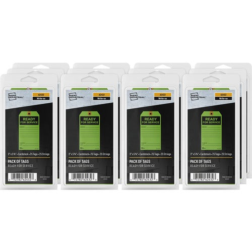 Avery  Repair Tags,Pre-strung,3"x5-3/4",25/PK,GN