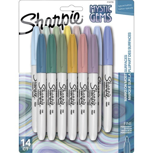 Newell Brands  Marker, Mystic Gems, Fine, 14/PK, Assorted