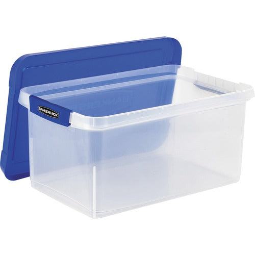 Fellowes  File Box,Stackable,TAA Compl,14-1/5"x20"x10-5/8",CL/BE-FEL0086101