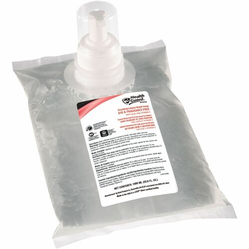Kutol Products  HandSoap,Foaming,Dye-ScentFree,w/Aloe,1000mL,6/CT,CR