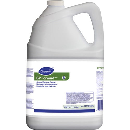 Diversey Care  Cleaner, Conc, General-Purpose, Citrus, 1 Gal, 2/CT, Green-DVO101104494