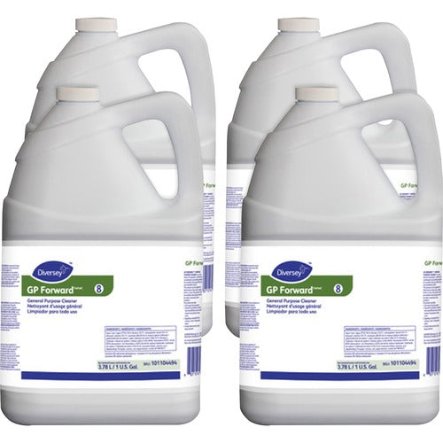 Diversey Care  Cleaner, Conc, General-Purpose, Citrus, 1 Gal, 4/CT, Green-DVO101104494CT