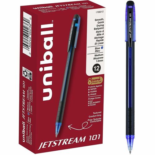 uni-ball Corporation  Pen, Ballpoint, Jetstream 101, 1.0mm, Blue