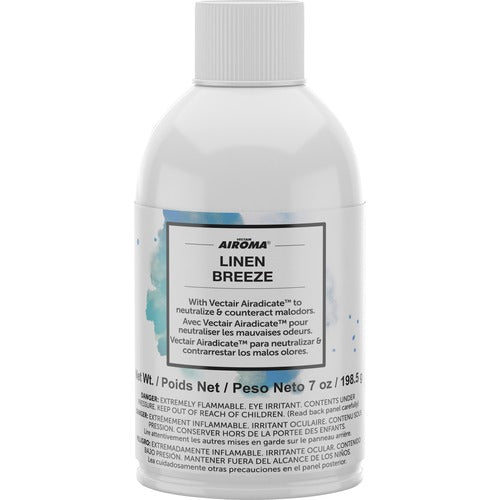 Vectair Systems, Inc.  Refill, Airoma, Linen Breeze, 2-3/5"x2-3/5"x5-3/5", 12/CT,MI
