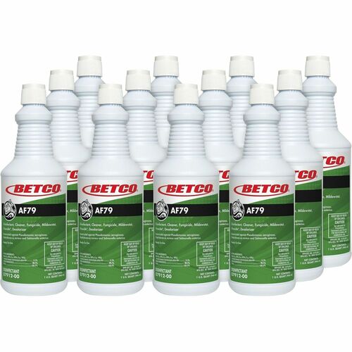 Betco Corporation  Bathroom Cleaner, Acid-free, RTU, Citrus, 32 oz, 12/CT, BE