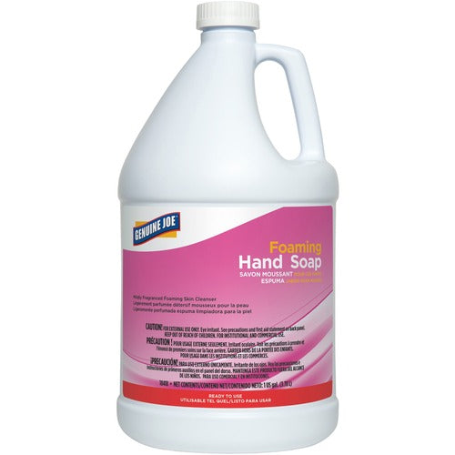 Genuine Joe  Handwash, Foam, Ultra Mild, 1 Gallon, Pink-GJO18418