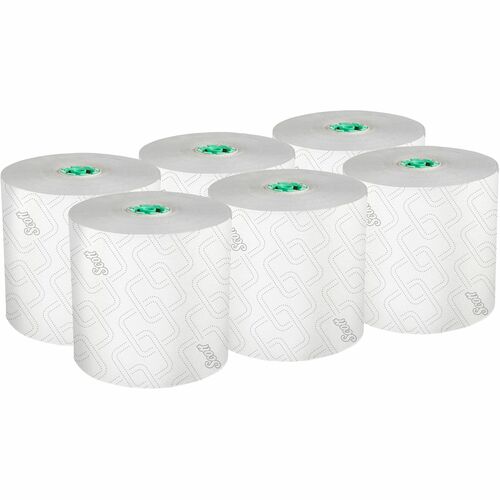 Kimberly-Clark Professional  Hard Roll Towels,1-3/4" Green Core,7-1/2"x1150',6RL/CT, WE