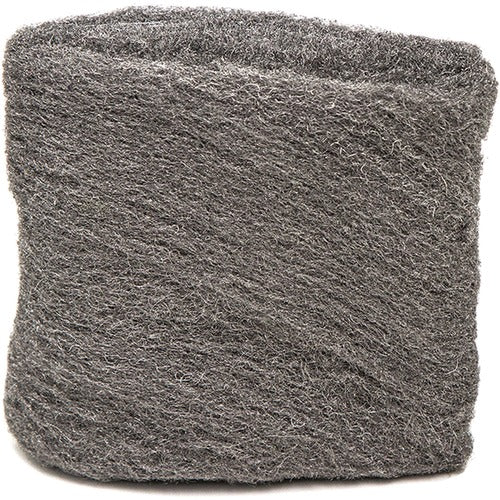 Genuine Joe  Scrub Pad,Steel Wool,Hvy-duty, Grade 0,12/PK, 6/CT,Gray-GJO18411
