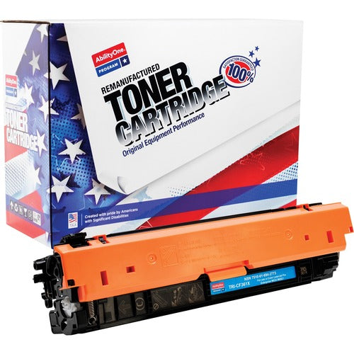 SKILCRAFT  Remanuf Toner Cartridge, f/HP 508X, 9500 Yield, Cyan