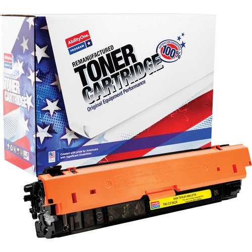 SKILCRAFT  Remanuf Toner Cartridge, f/HP 508X, 9500 Yield, Yellow