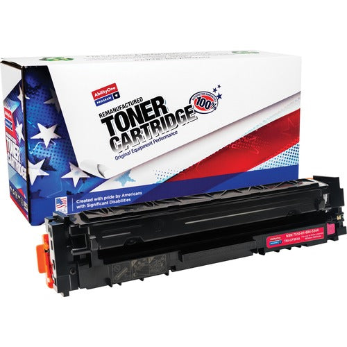SKILCRAFT  Toner Cartridge, Remanuf HP 202A, 1300 Yield, Magenta