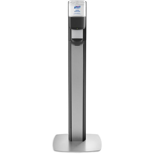 Gojo  Floor Stand,w/TF ES6 Hand Sanitizer Disp,1200mlCap,SR-GOJ7316DSSLV