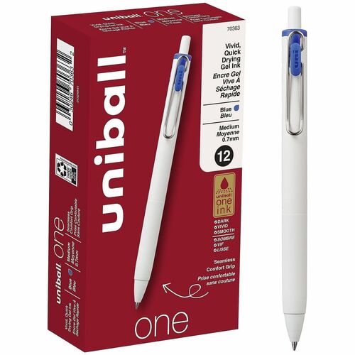 uni-ball Corporation  Pen, Gel, UB One, 0.7mm, Blue