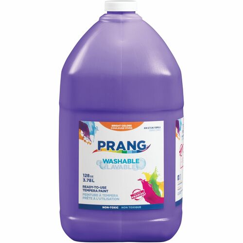 Dixon Ticonderoga Company  Paint, Tempera, Washable, RTU, Nontoxic, 1 Gal, Violet-DIXX10606