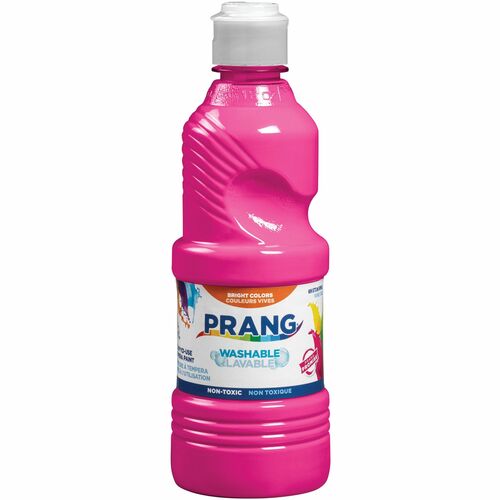 Dixon Ticonderoga Company  Paint, Tempera, Washable, RTU, Nontoxic, 16 oz, Magenta-DIXX10710