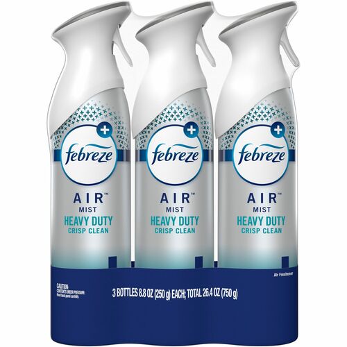 Procter & Gamble Commercial  Air Refresher, Hvy Dty, Crisp Clean Scent, 8.8 oz, 3/PK, MI