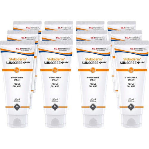 S.C. JOHNSON & SON, INC  UV Skin Protection Cream, Tube, 100 ml, 12/CT, White