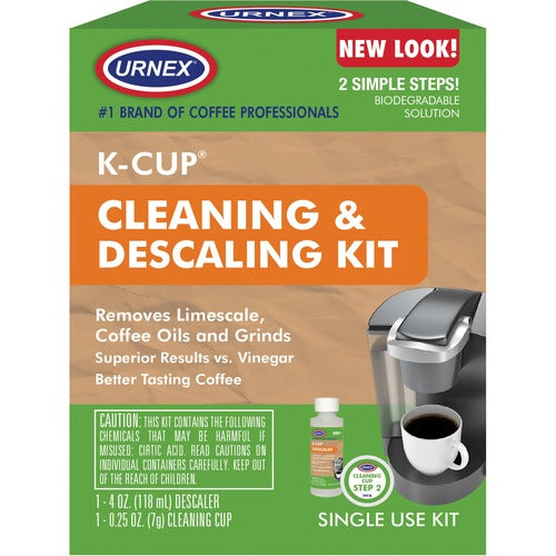Weiman Products  Cleaning Kit,f/Single-Cup Brewer,w/Descaler/0.25oz Cup,WE
