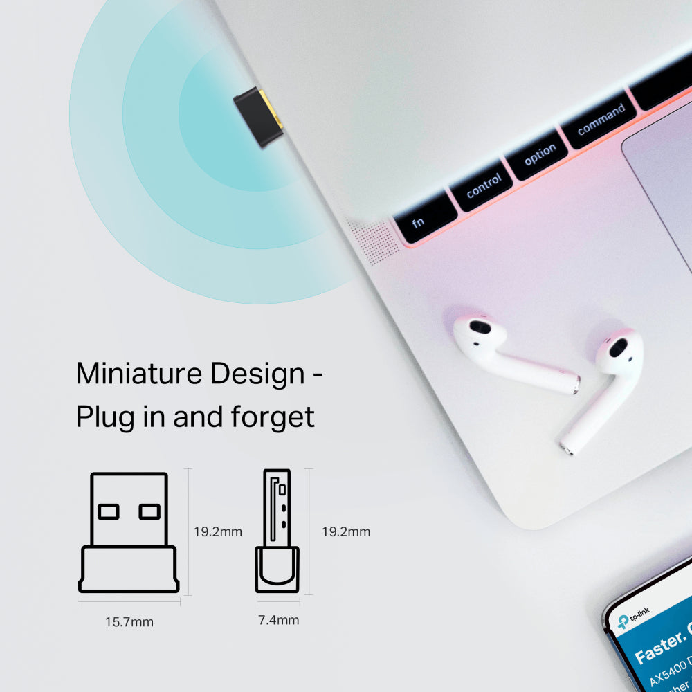 TP-Link Archer T2UB Nano WLAN / Bluetooth 433 Mbit/s
