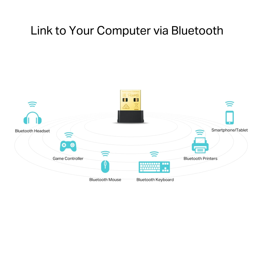 TP-Link Archer T2UB Nano WLAN / Bluetooth 433 Mbit/s