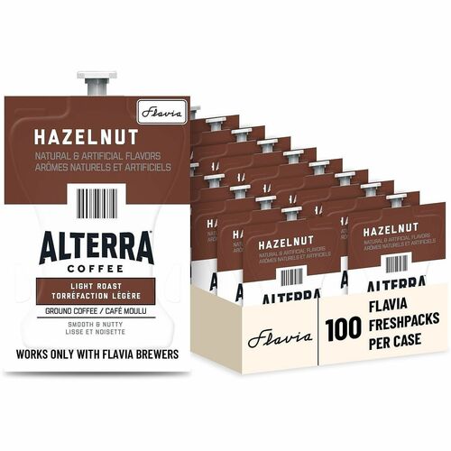 Lavazza  Coffee,Freshpack,Medium Roast,Hazelnut,0.23oz,100/CT,BN