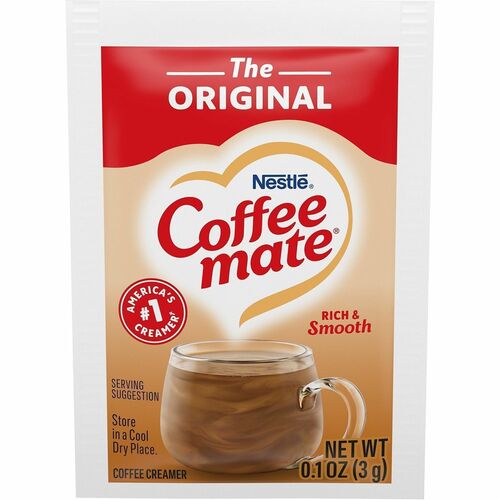 Nestle USA  Creamer, Powder, Original, 3g Packets, 1000/CT, White