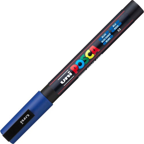 uni-ball Corporation  Paint Marker,POSCA,Water-based,Fine,6/PK,Blue
