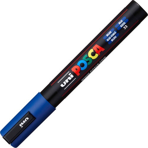 uni-ball Corporation  Paint Marker,POSCA,Water-based,Medium,6/PK,Blue