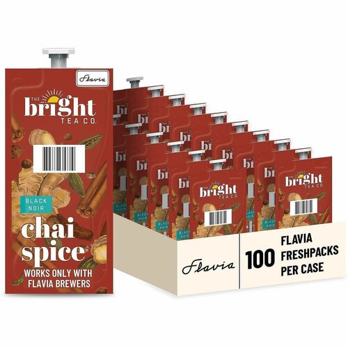 Lavazza  Tea, Bright Tea Co, Chai Spice, Freshpack, 100/CT, BK