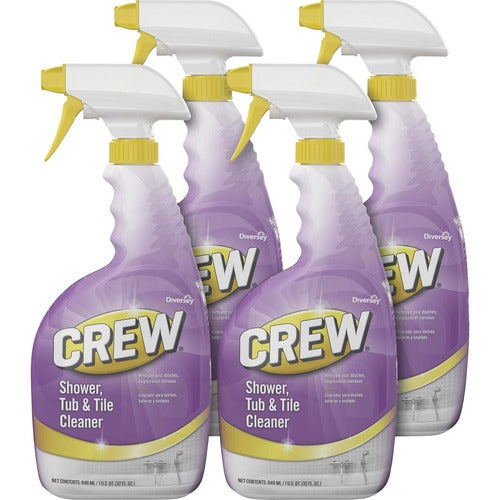 Diversey Care  Bathroom Cleaner,f/Tub/Tile/Shower,RTU,32oz,4/CT,Red-DVOCBD540281