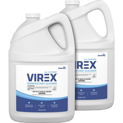 Diversey Care  Disinfectant Cleaner,Quat,RTU,1 Gal,2/CT,Clear-DVOCBD540557