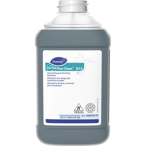 Diversey Care  Detergent,Manual,f/Pots/Pans,J-Fill,2.5L,2/CT,Blue-DVO100839776