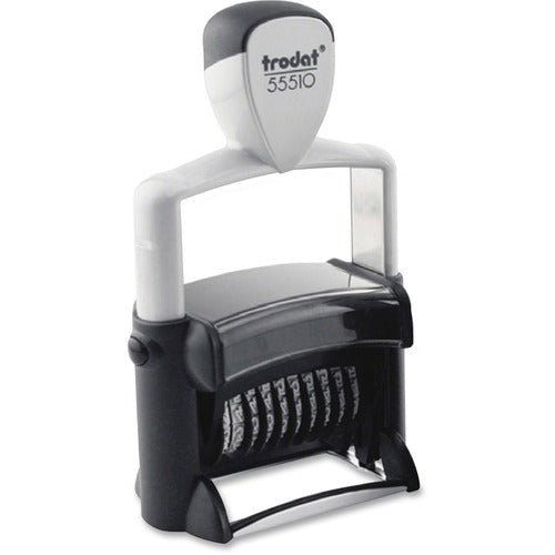 Trodat USA  Dater, 10-Digit Stamp, Self Inking, Black