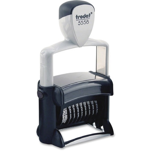 Trodat USA  Prof Number 8 Digit Stamp, Black