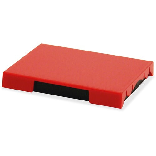 Trodat USA  Dater Replacement Pad, 1-5/8"x2-1/2", Red