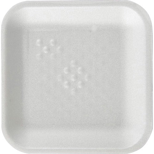 Southeastern Paper Group  Tray,f/Meat,Foam,No.1s,5-1/4"x5-1/2",1/2",125/Sleeve,8/CT,WE-EGS068004