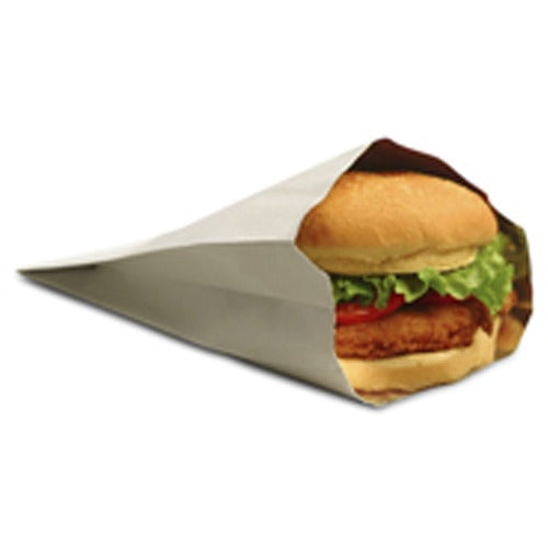 Southeastern Paper Group  Foil Bags,Insulator,f/Sandwiches,5-1/2"x2"x7",1000/CT,White-EGS008353