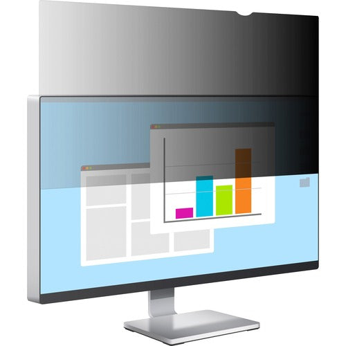 SKILCRAFT  Privacy Filter,Full Screen,f/23.8" Monitor,21.09"x11.85",BK