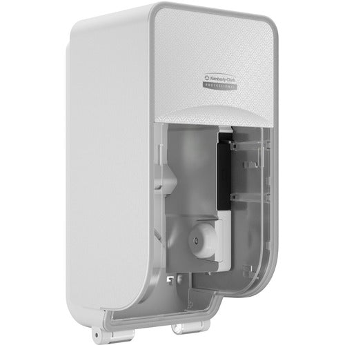 Kimberly-Clark Professional  Dispenser,w/Faceplate,f/2 Coreless Rolls,Vertical,WE Mosaic