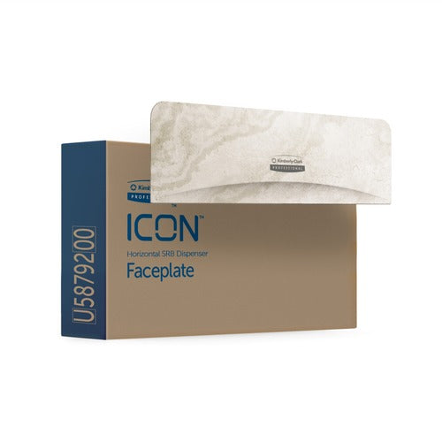 Kimberly-Clark Professional  Faceplate,f/2-RollTissueHorzDisp,12"x1.5"x3.56",Warm Marble