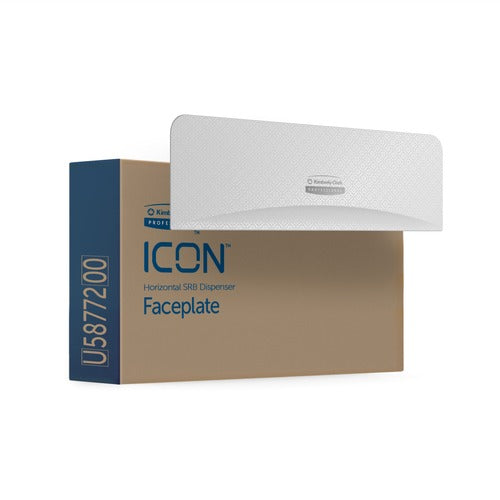Kimberly-Clark Professional  Faceplate,f/2-RollTissueHorzDisp,12"x1.5"x3.56",WE Mosaic