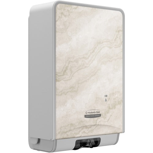 Kimberly-Clark Professional  Dispenser,w/Faceplate,f/Soap/Sanitizer,Touchless,Warm Marble