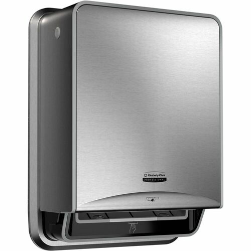 Kimberly-Clark Professional  Dispenser Housing,Recessed,Auto,f/RollTowels,Stainless Steel